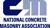 National Concrete Masonry Association logo.